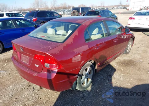 2008 Honda Civic Ex z USA, uszkodzony, nr VIN 1HGFA16828L010454